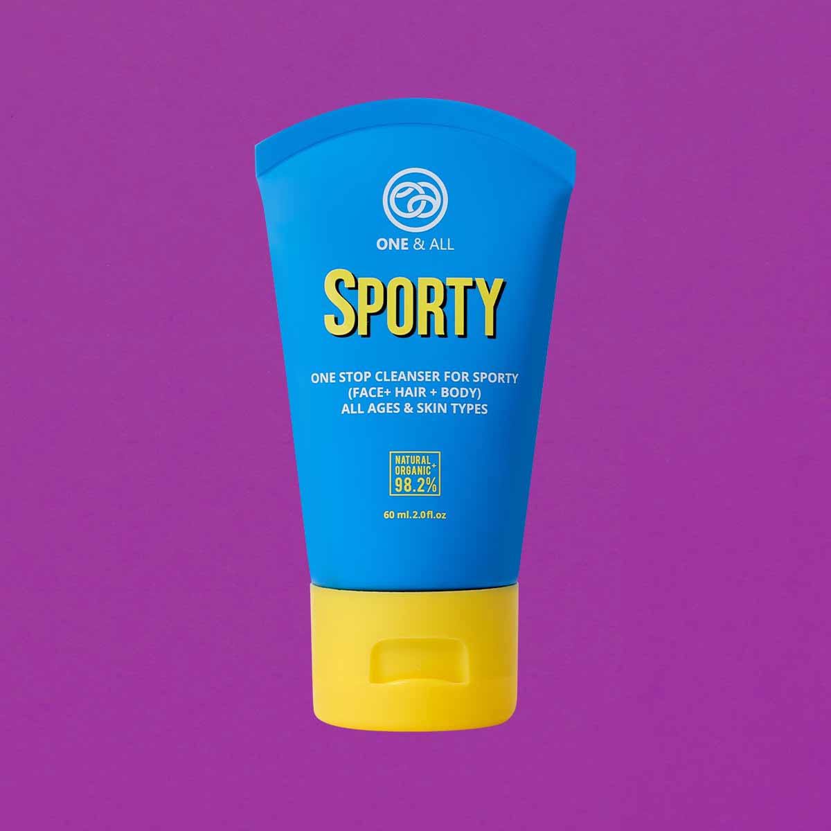 【ONE&ALL】"動者"有機全身潔膚露 全身可用 - 60ML