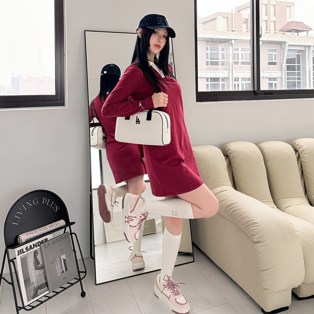 MLB 老爹鞋 學長鞋 Chunky Liner系列 洛杉磯道奇隊 (3ASXCLT4N-07PKM)