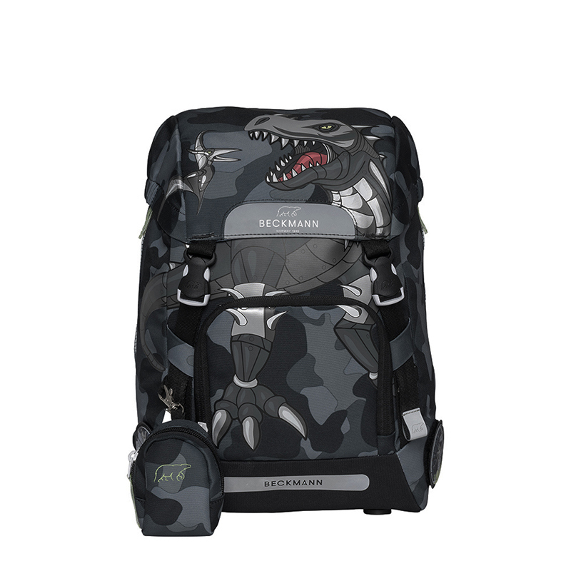 Classic 兒童護脊書包 22L - 酷帥黑恐龍