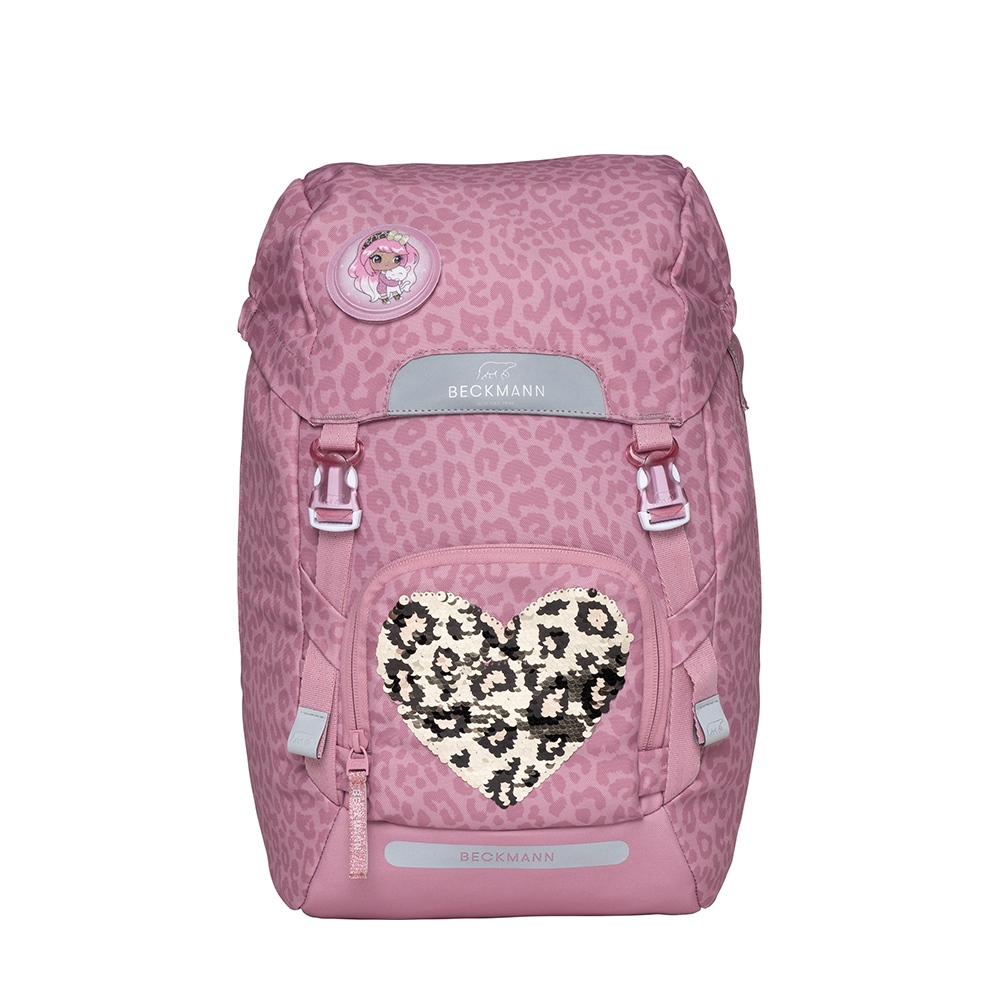 Classic Maxi 護脊書包 28L - 閃亮豹紋