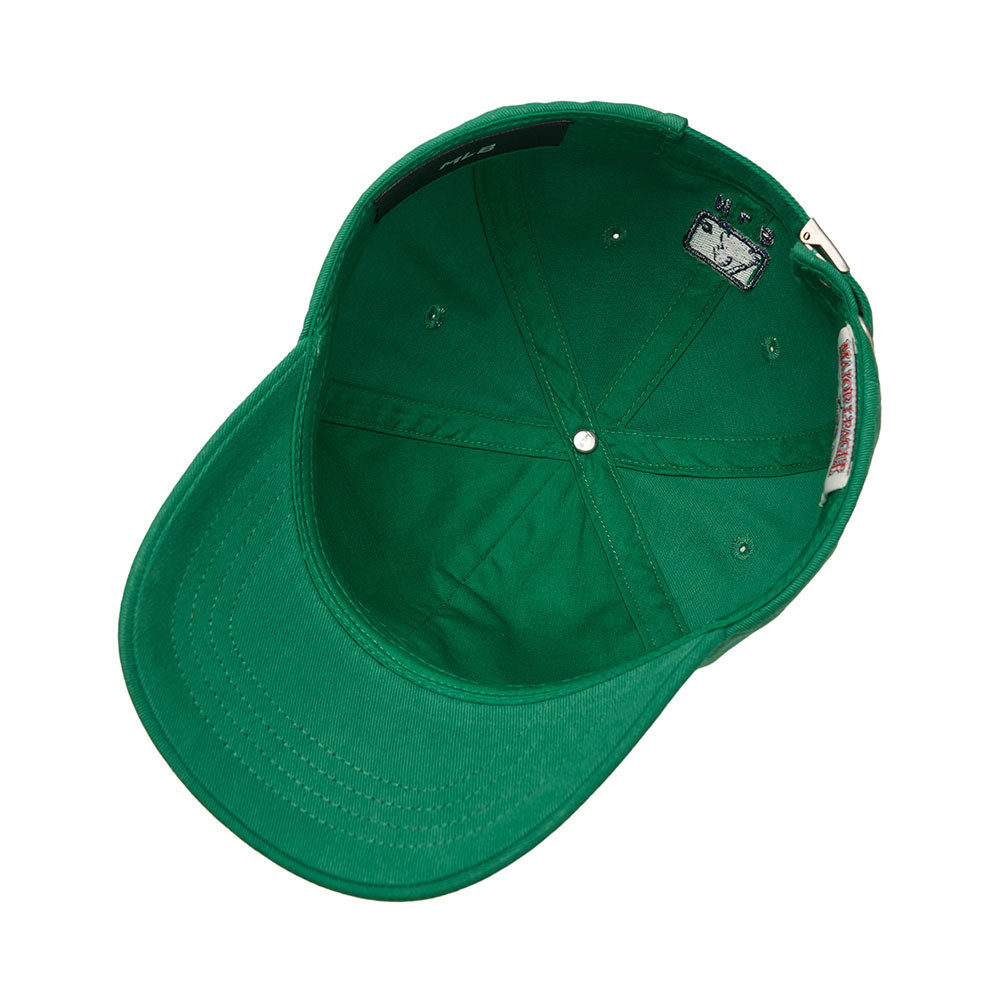 MLB KIDS 可調式軟頂棒球帽 童帽 波士頓紅襪隊 (7ACP7704N-43GNS)