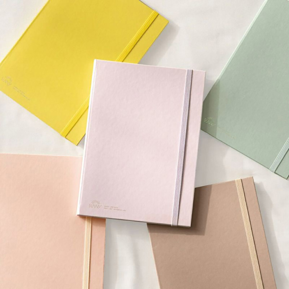 IROHA SUNNY LOG無時效日誌-黃/粉膚/淡紫/淡棕/杏仁綠