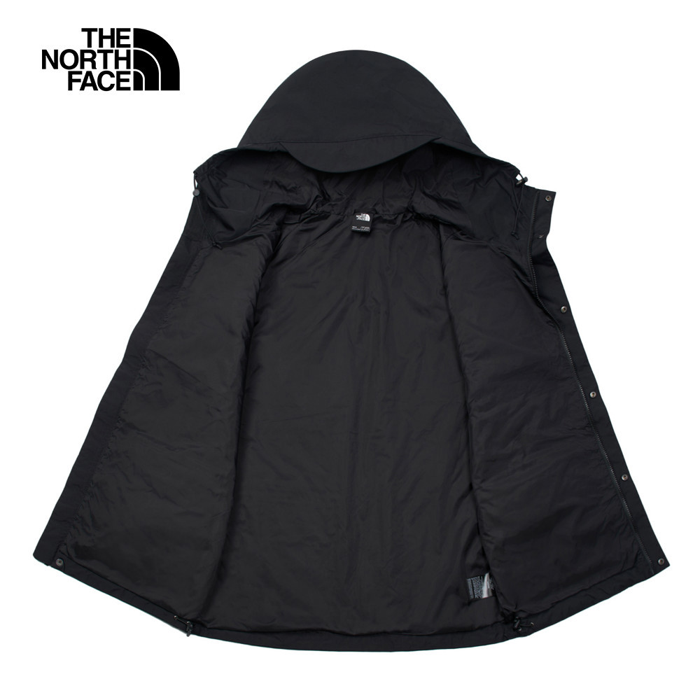【10/24 00點週末限定】The North Face北面男款黑色防水透氣多口袋連帽衝鋒衣｜88RA4H0
