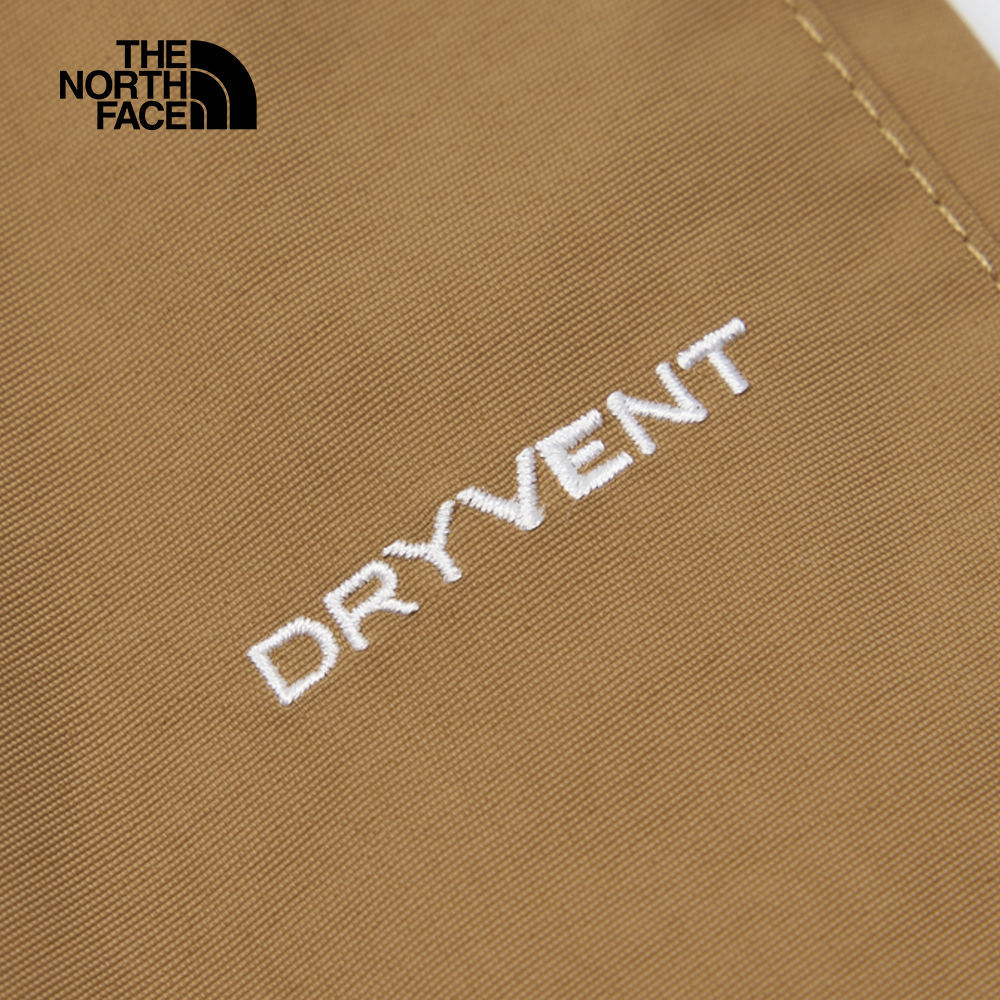 【10/24 12點週末限定】The North Face北面男款棕色防水透氣多口袋連帽衝鋒衣｜88RA8W0