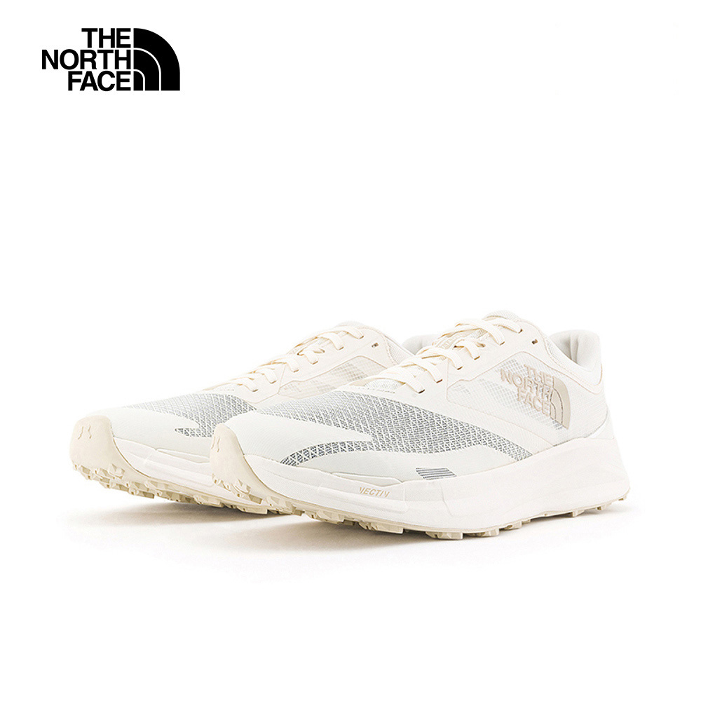 【10/25 00點週末限定】The North Face北面男款白色VECTIV中底抓地野跑鞋｜7W5OTOB