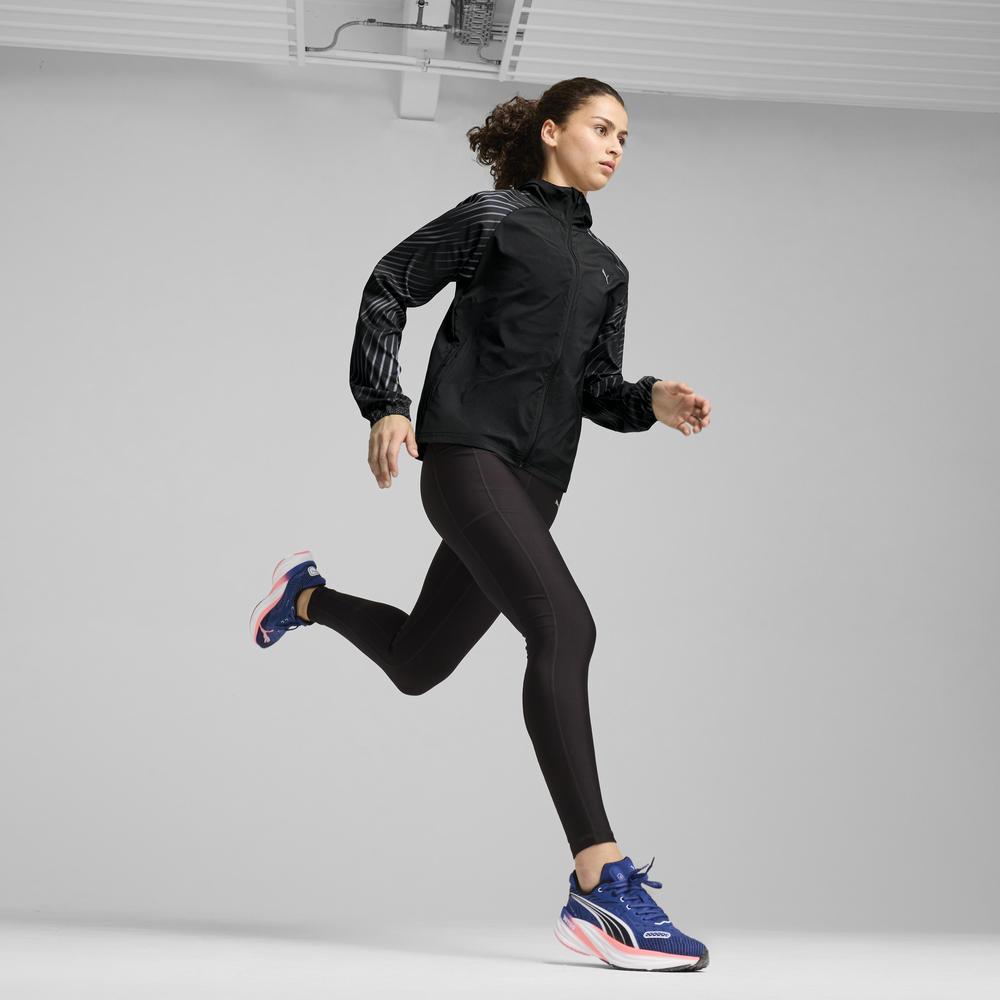 PUMA 慢跑系列Run Fav印花連帽風衣外套 女性