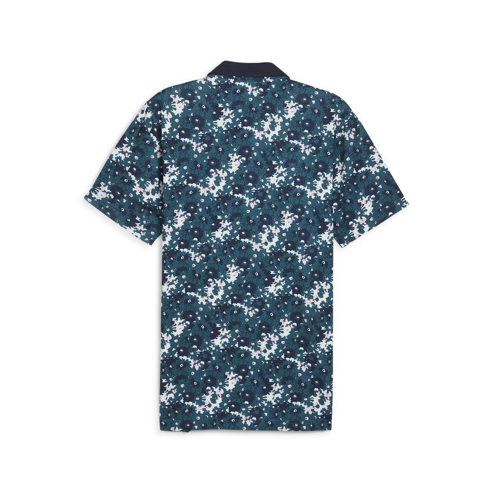 PUMA 高爾夫系列AP花卉短袖Polo衫 男性