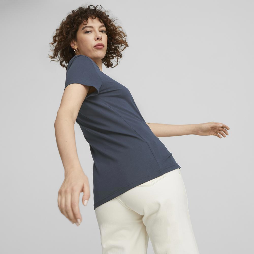 PUMA 基本系列雷射雕花短袖T恤 女性