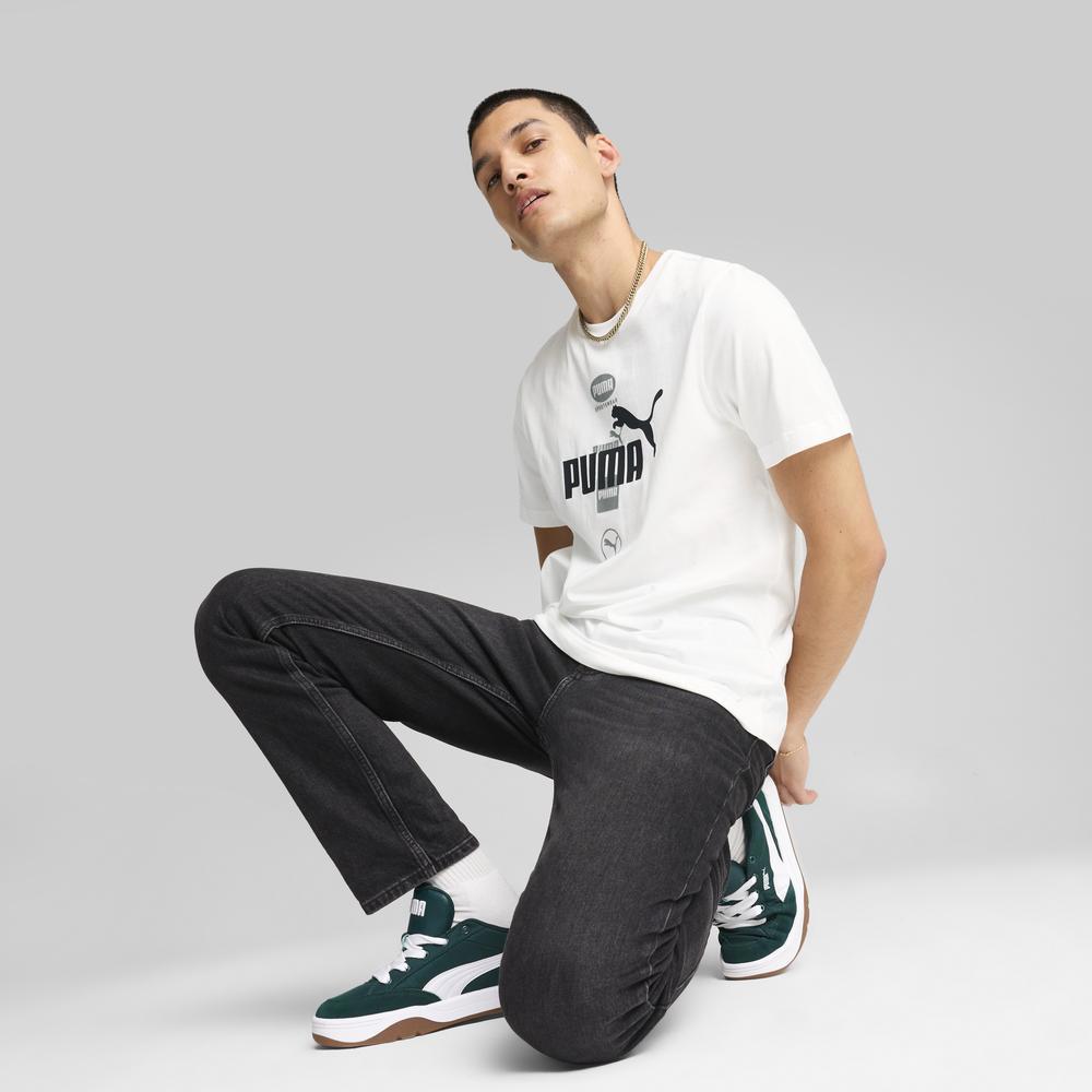 PUMA 基本系列Power短袖T恤 男性