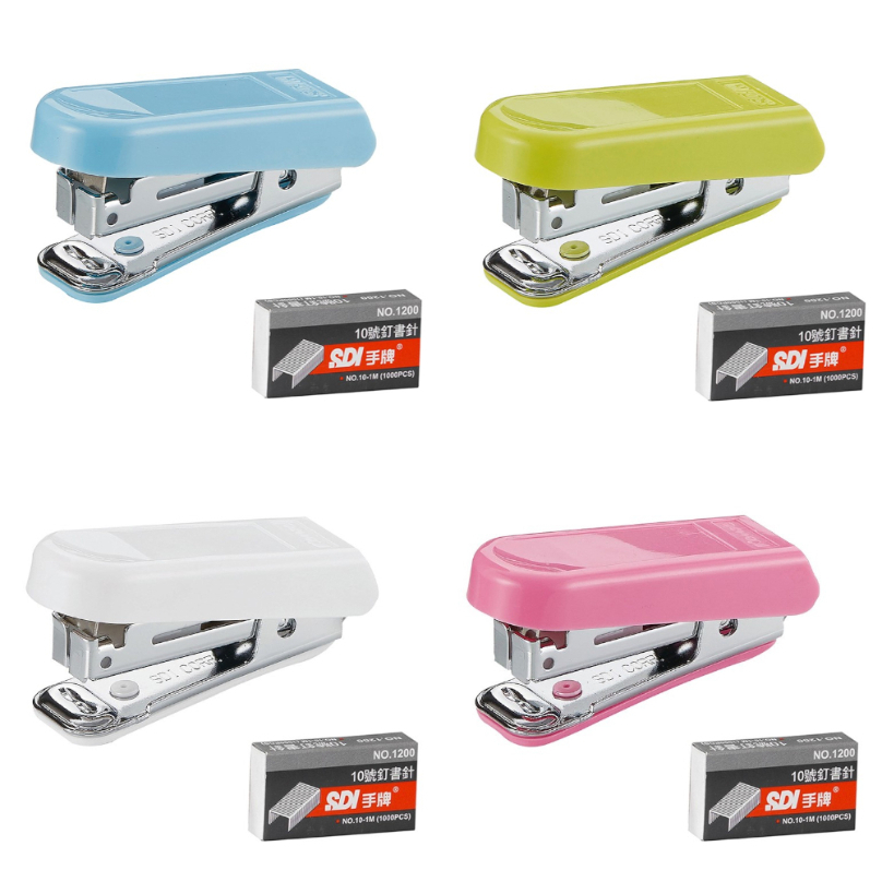 手牌SDI 1110CA-X 迷你輕巧型訂書機(附針)(隨機出貨)