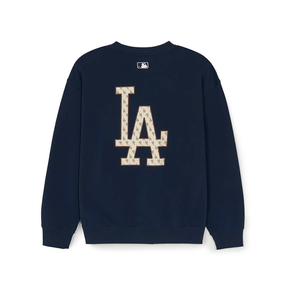 MLB Korea MLB 長袖大學T Monogram系列 洛杉磯道奇隊 (3AMTM0444-07NYS)－