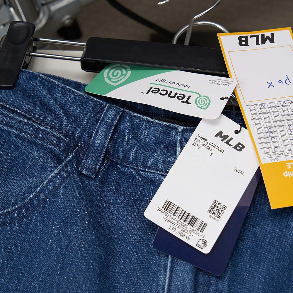 MLB 女版丹寧牛仔褲 紐約洋基隊 (3FDPB1144-50INL)