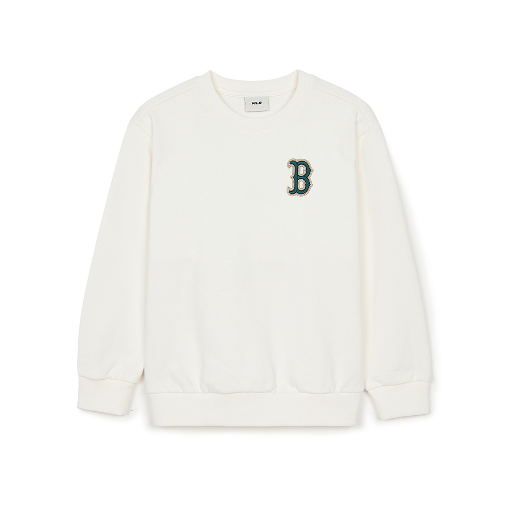 MLB KIDS 大學T 童裝 Monogram系列 波士頓紅襪隊 (7AMTMD244-43CRS)