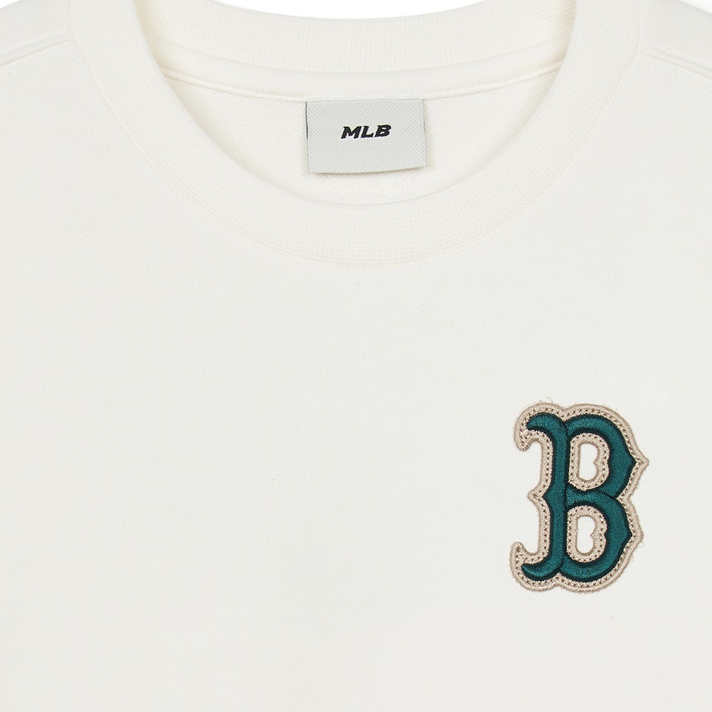 MLB KIDS 大學T 童裝 Monogram系列 波士頓紅襪隊 (7AMTMD244-43CRS)