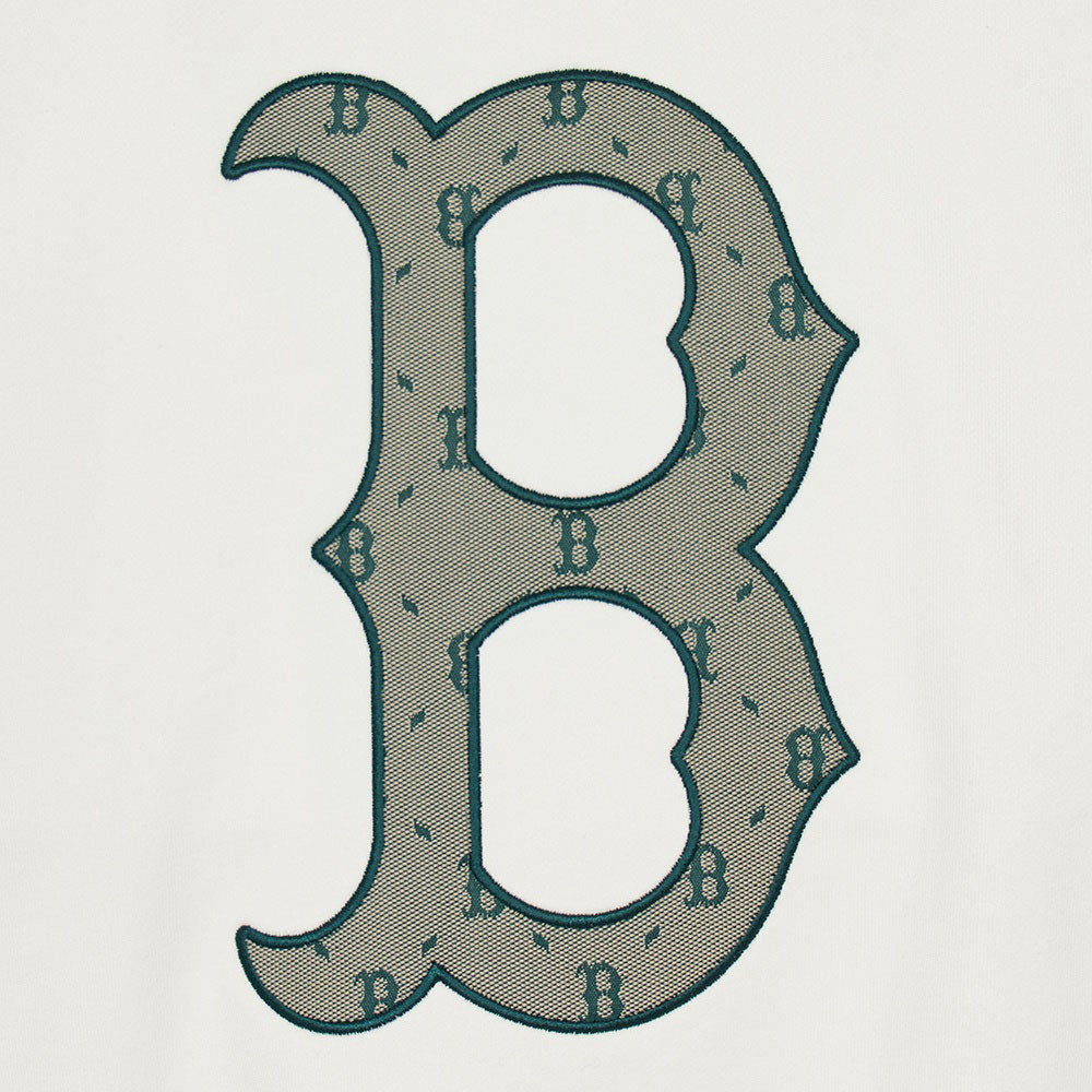 MLB KIDS 大學T 童裝 Monogram系列 波士頓紅襪隊 (7AMTMD244-43CRS)