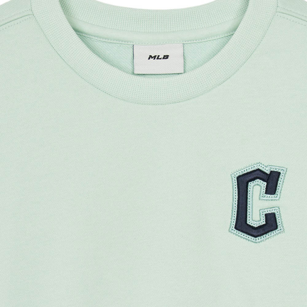 MLB KIDS 大學T 童裝 Monogram系列 克里夫蘭守護者隊 (7AMTMD244-45MTL)