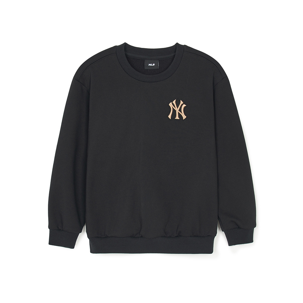 MLB KIDS 大學T 童裝 Monogram系列 紐約洋基隊 (7AMTMD244-50BKS)