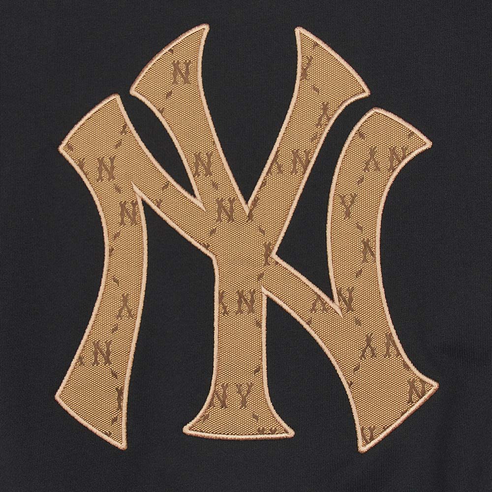 MLB KIDS 大學T 童裝 Monogram系列 紐約洋基隊 (7AMTMD244-50BKS)