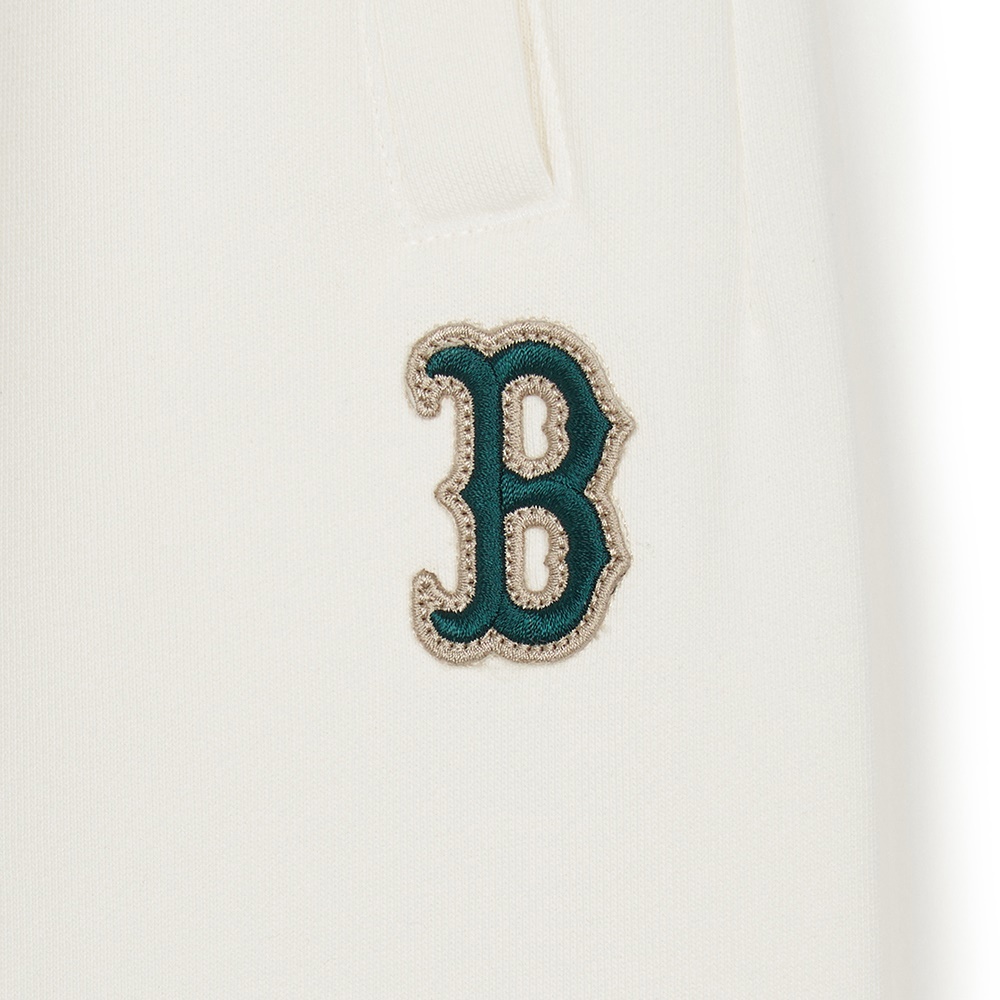 MLB KIDS 運動褲 休閒長褲 童裝 Monogram系列 波士頓紅襪隊 (7APTMD244-43CRS)
