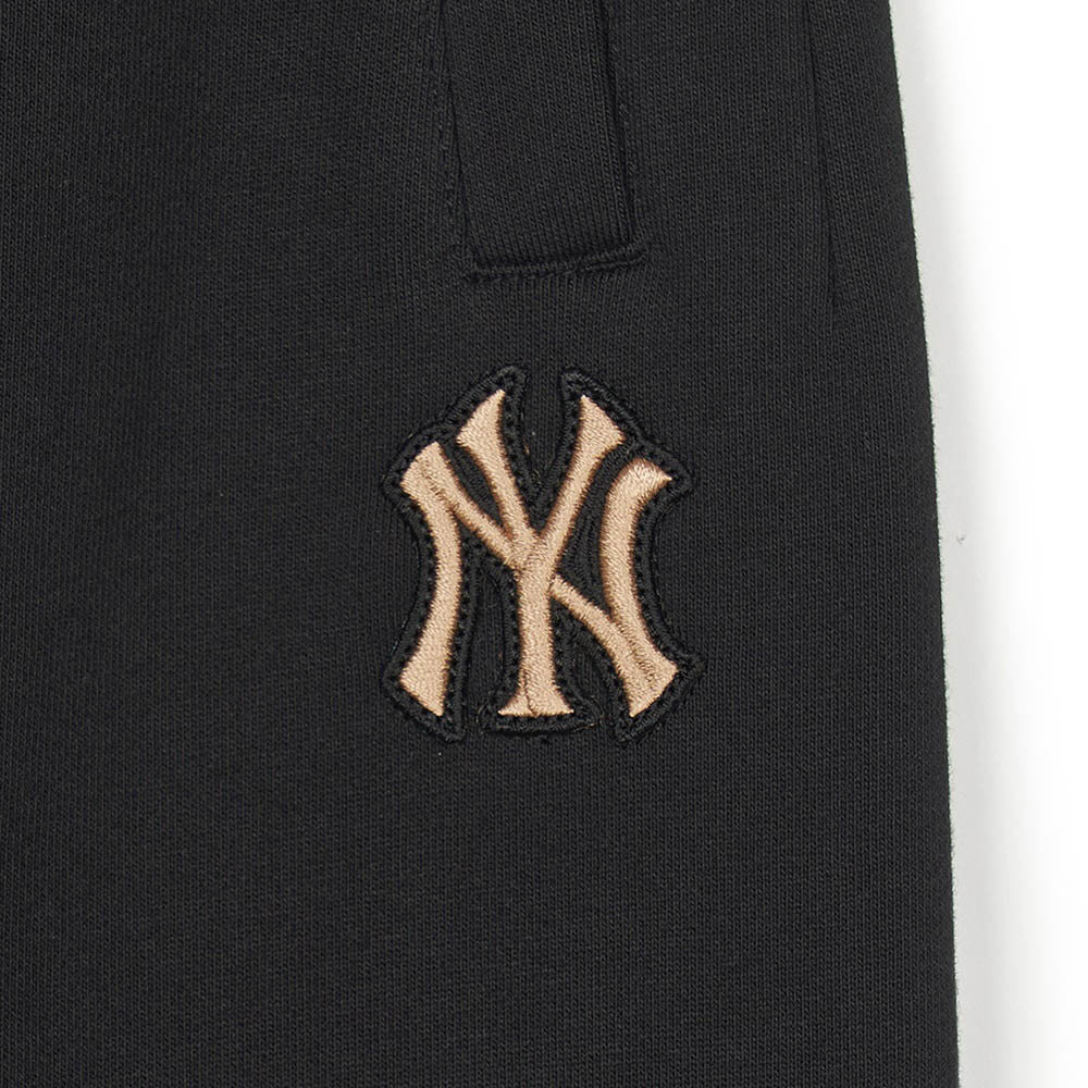 MLB KIDS 運動褲 休閒長褲 童裝 Monogram系列 紐約洋基隊 (7APTMD244-50BKS)