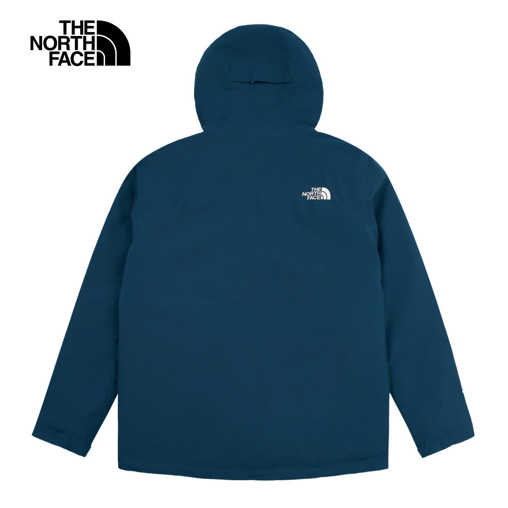 【10/27 00點限時搶購】The North Face北面男款藍色防水透氣保暖鋪棉內裡三合一外套｜81RN5LO