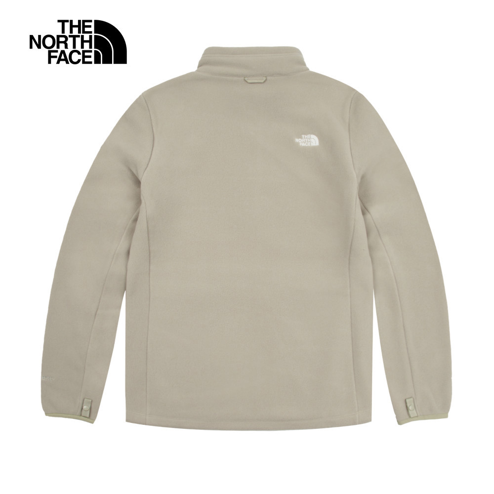 【10/24 12點週末限定】The North Face北面女款棕色舒適保暖立領抓絨外套｜83OL1I4