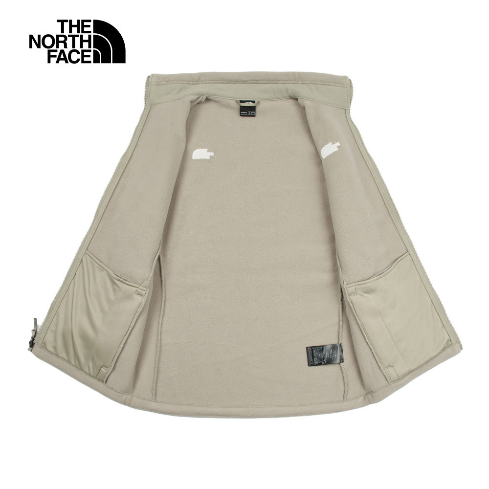 【10/24 12點週末限定】The North Face北面女款棕色舒適保暖立領抓絨外套｜83OL1I4