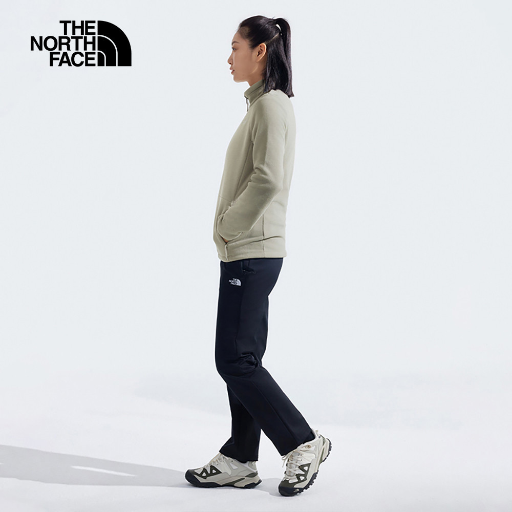 【10/24 12點週末限定】The North Face北面女款棕色舒適保暖立領抓絨外套｜83OL1I4