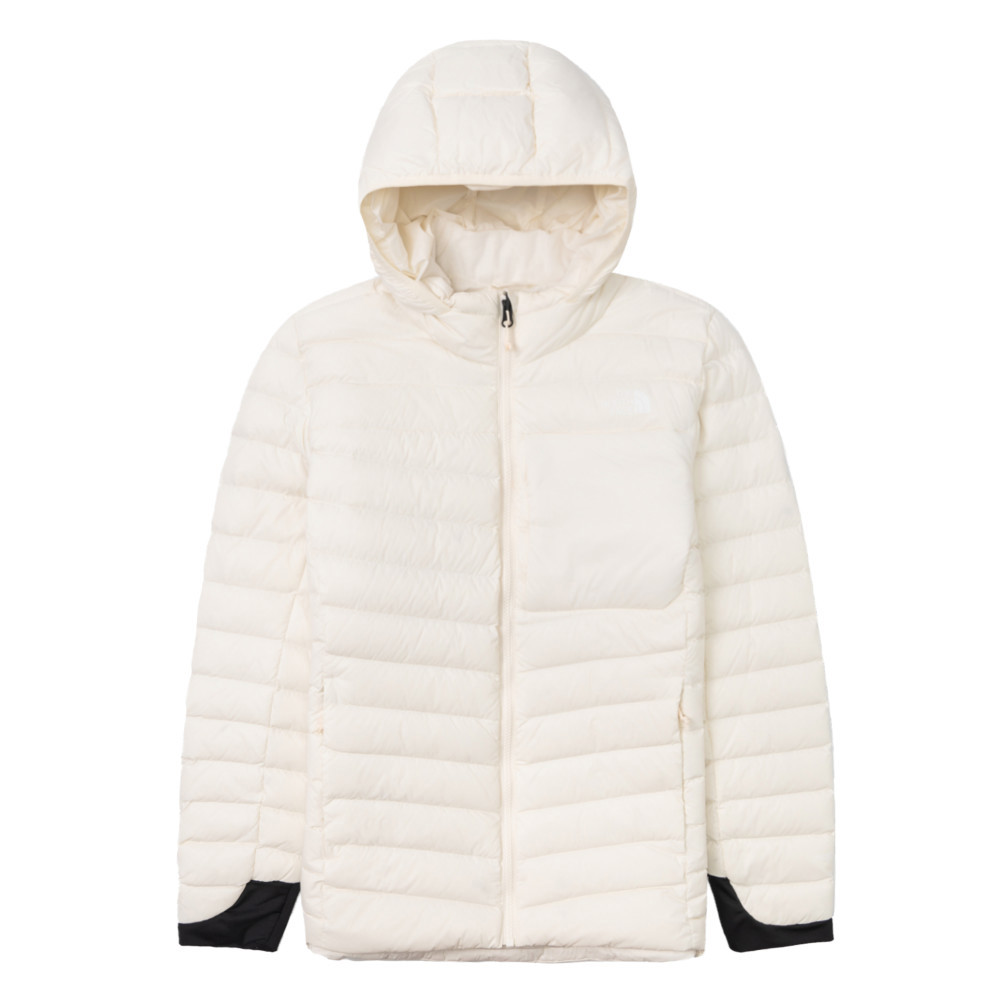 【10/27 12點限時搶購】The North Face北面女款米白色防潑水保暖連帽羽絨外套｜89Y4QLI