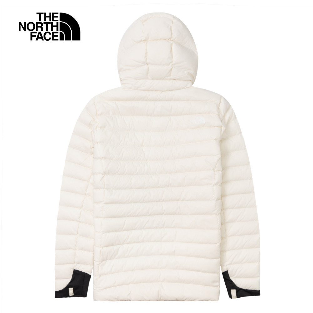 【10/27 12點限時搶購】The North Face北面女款米白色防潑水保暖連帽羽絨外套｜89Y4QLI
