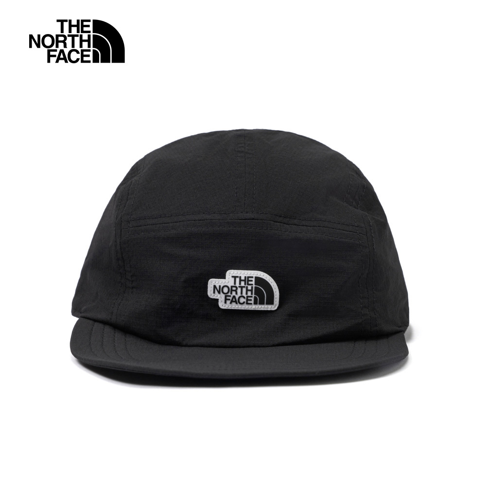 The North Face北面男女款黑色防潑水舒適附收納口袋運動帽｜8CTGJK3