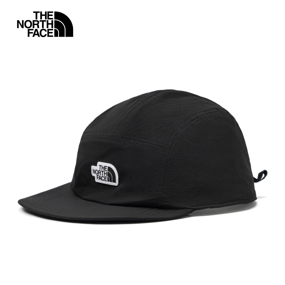 The North Face北面男女款黑色防潑水舒適附收納口袋運動帽｜8CTGJK3