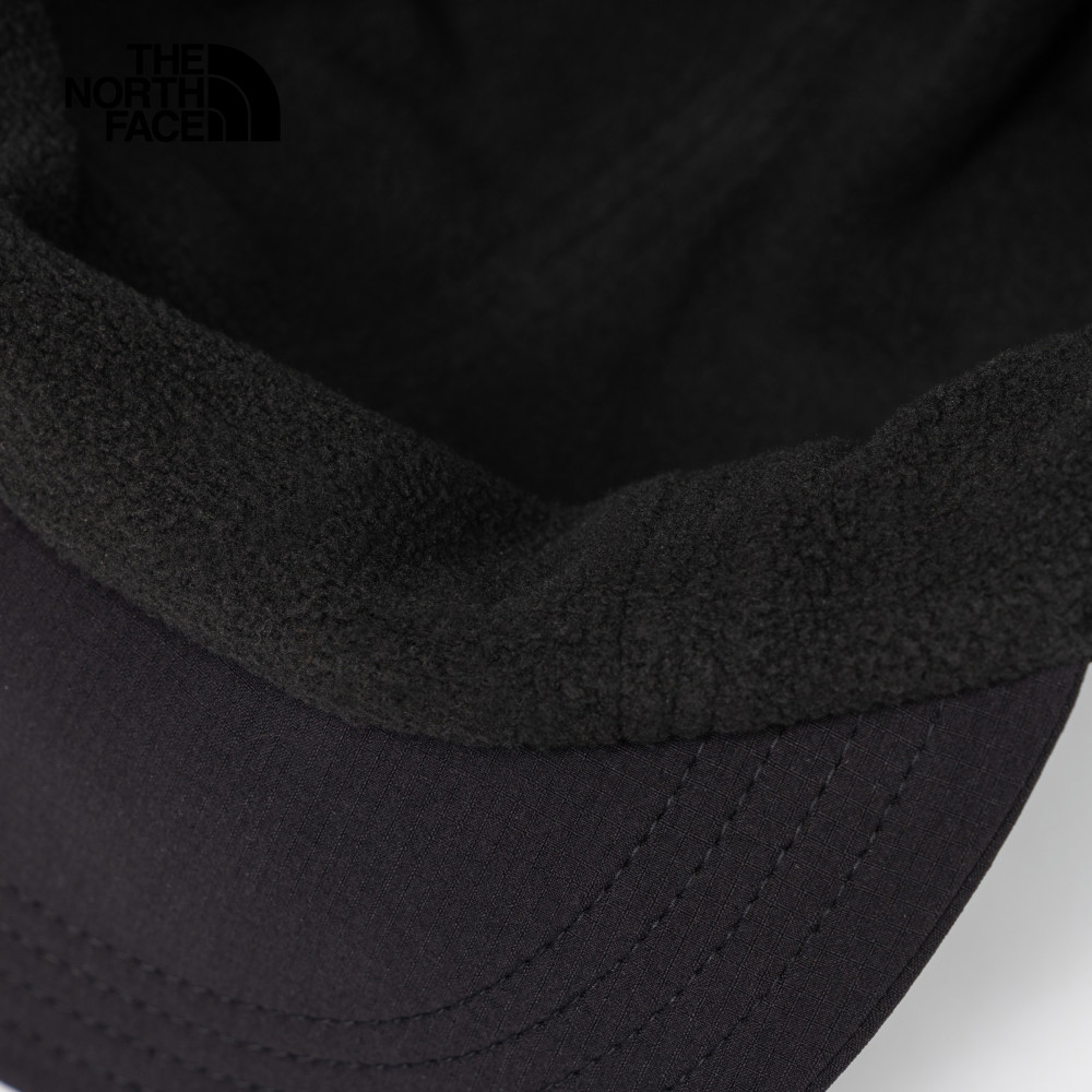 The North Face北面男女款黑色防潑水舒適附收納口袋運動帽｜8CTGJK3