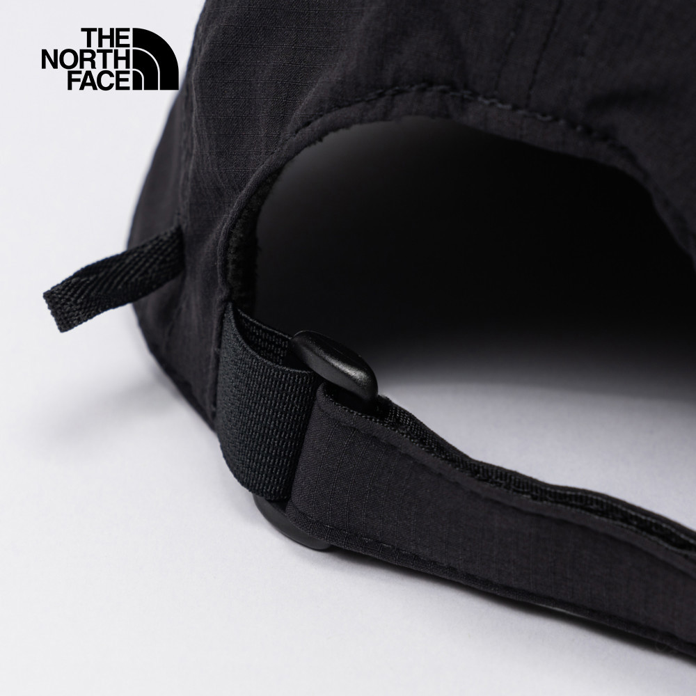 The North Face北面男女款黑色防潑水舒適附收納口袋運動帽｜8CTGJK3