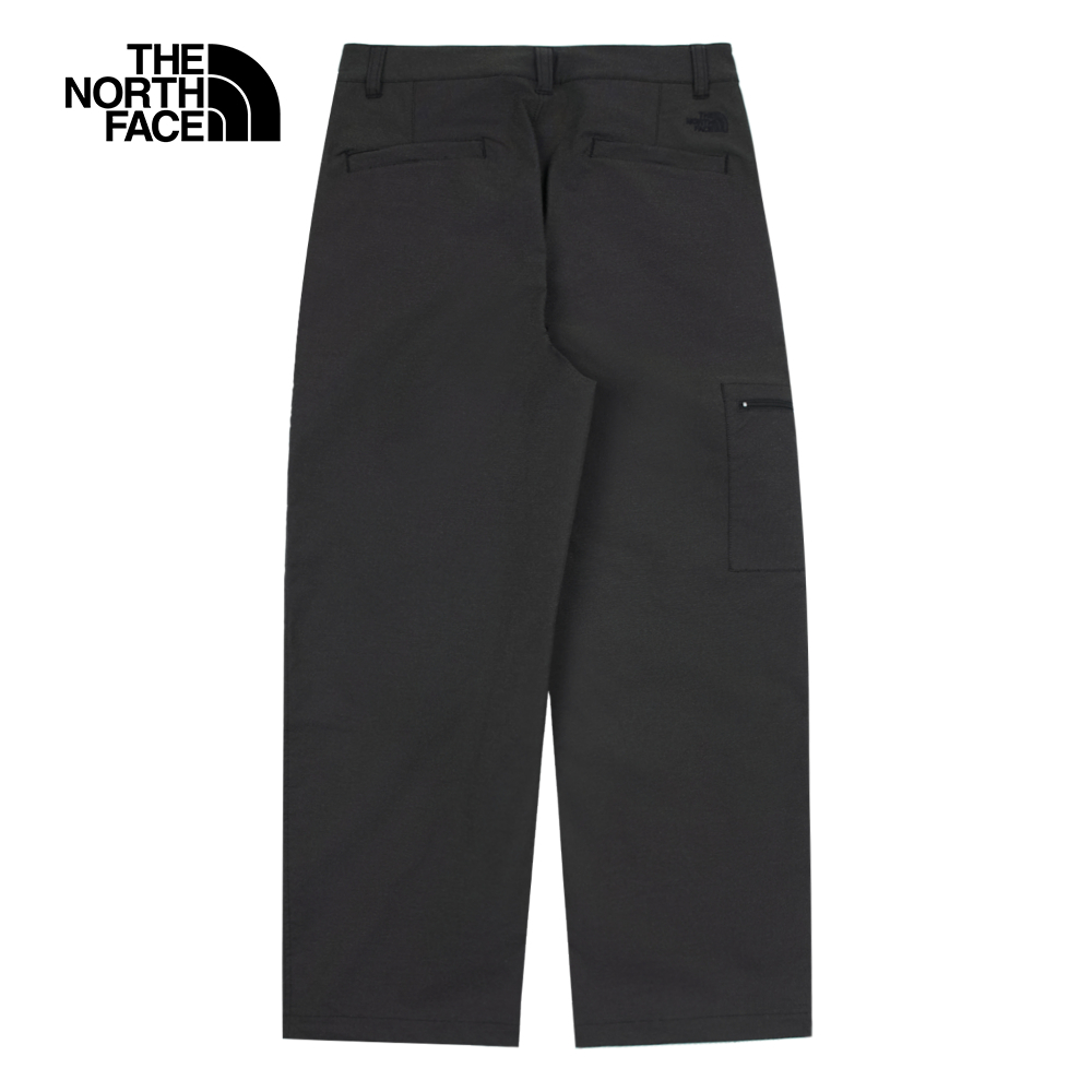 The North Face北面女款黑色防潑水可調節縮口長褲｜83UXJK3