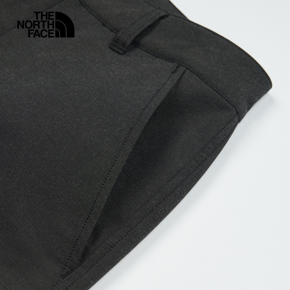 The North Face北面女款黑色防潑水可調節縮口長褲｜83UXJK3