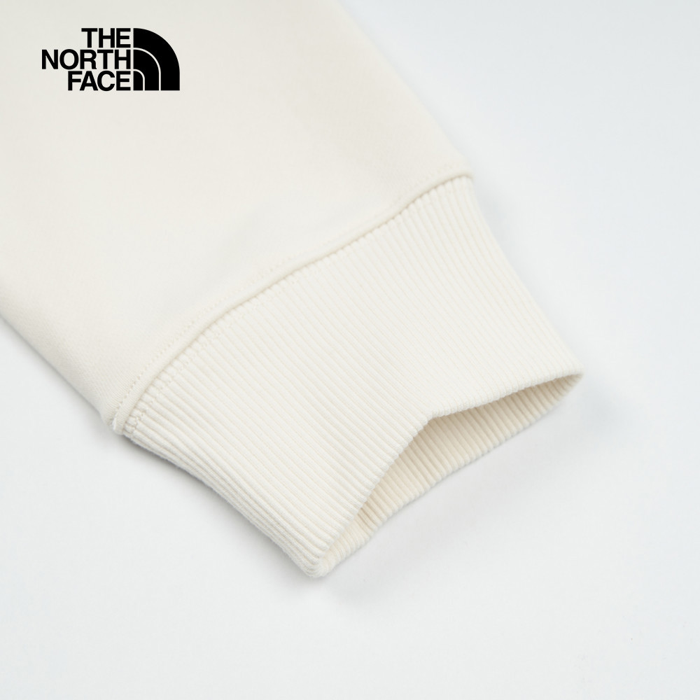 【限時搶購】男款米白色舒適保暖多口袋長袖大學T｜89YV4QI