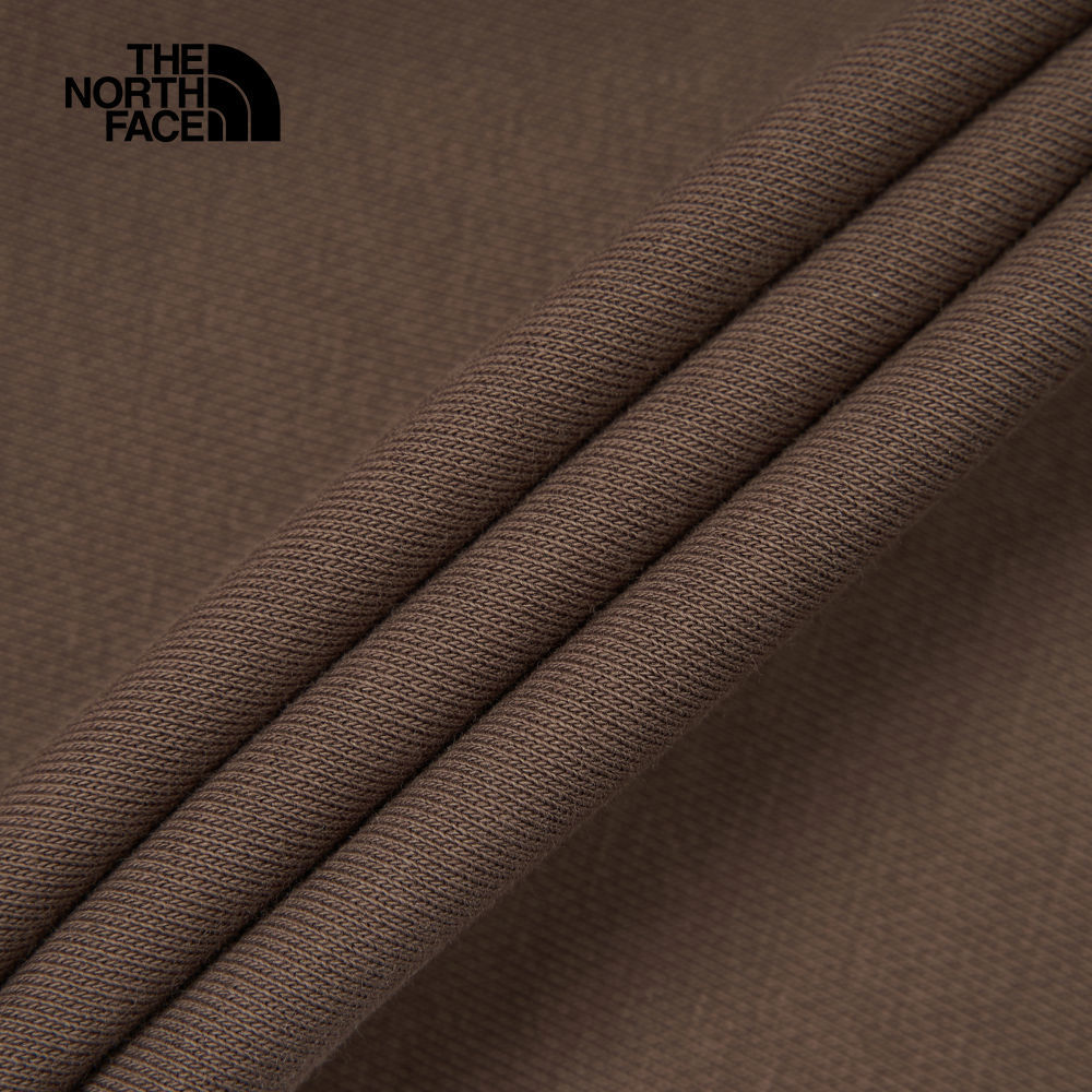 【10/24 00點週末限定】The North Face北面女款棕色舒適透氣大尺寸迷彩油墨印花長袖帽T｜8ASX1OI