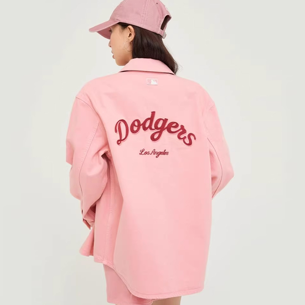 MLB Korea MLB 牛仔丹寧襯衫 Varsity系列 洛杉磯道奇隊 (3ADRV0144-07PKM)