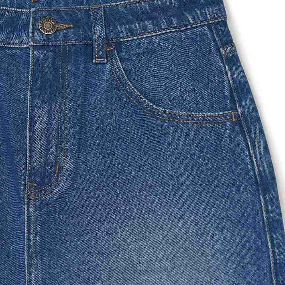 MLB 女版牛仔丹寧短裙 Varsity系列 紐約洋基隊 (3FDSV0144-50INS)