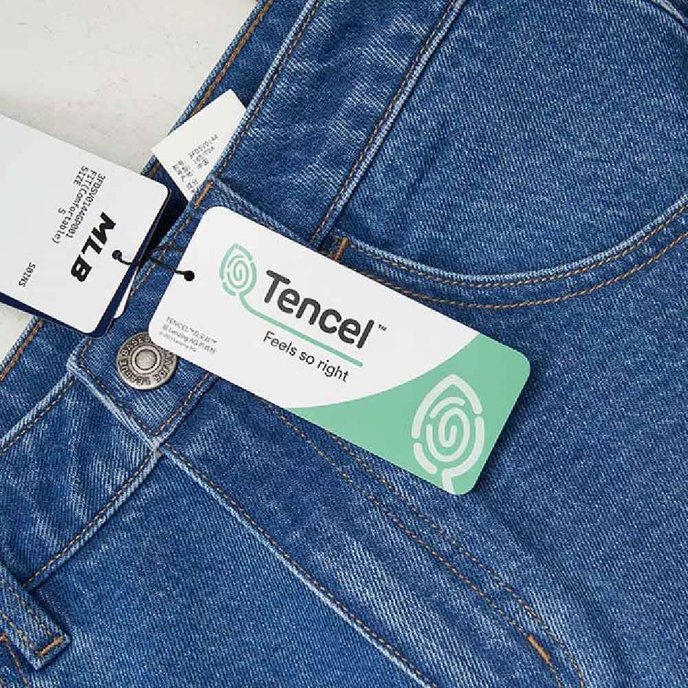 MLB 女版牛仔丹寧短裙 Varsity系列 紐約洋基隊 (3FDSV0144-50INS)