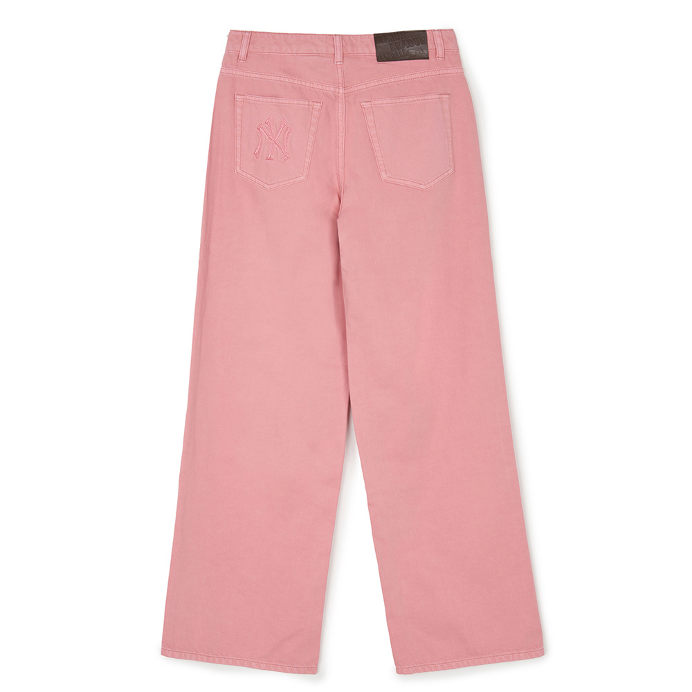 MLB 女版丹寧牛仔褲 紐約洋基隊 (3FDPB1044-50PKM)