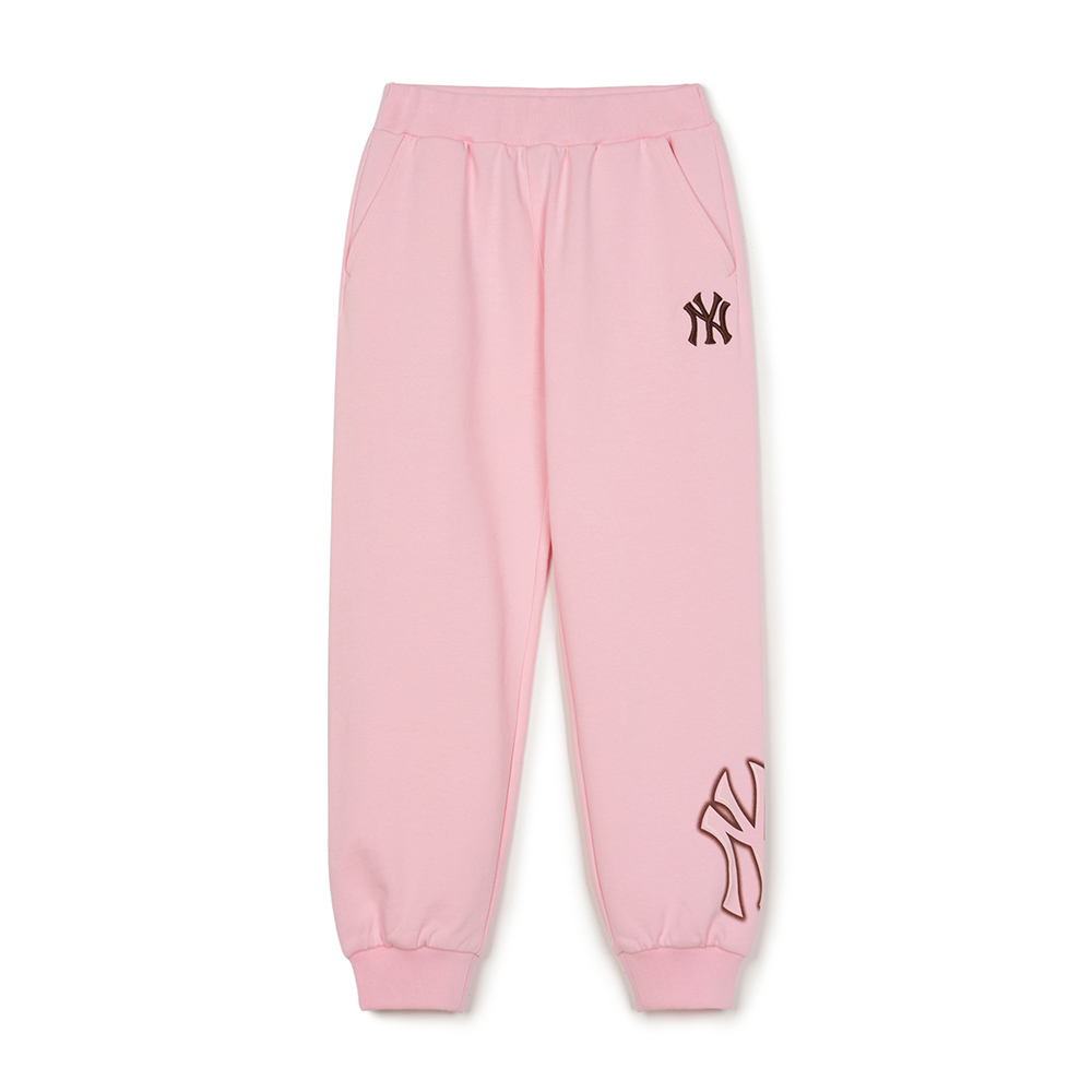 MLB KIDS 運動褲 休閒長褲 童裝 紐約洋基隊 (7APTB0144-50PKL)