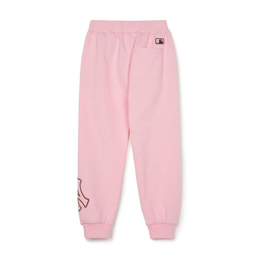 MLB KIDS 運動褲 休閒長褲 童裝 紐約洋基隊 (7APTB0144-50PKL)