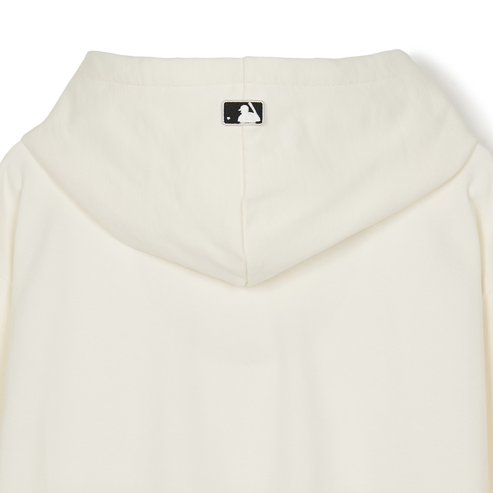 MLB KIDS 小Logo帽T 童裝 紐約洋基隊 (7AHDB0144-50CRS)