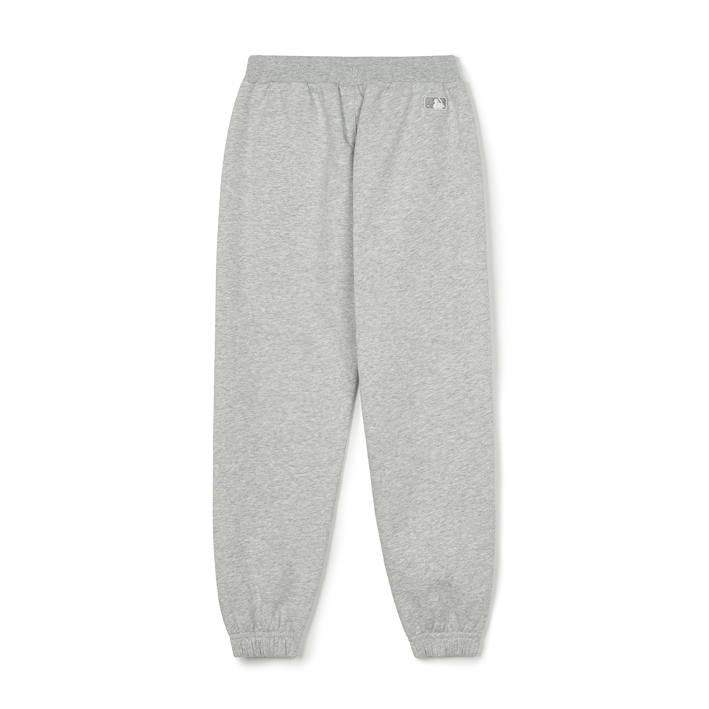 MLB KIDS 小Logo運動褲 休閒長褲 童裝 波士頓紅襪隊 (7APTB0344-43MGL)