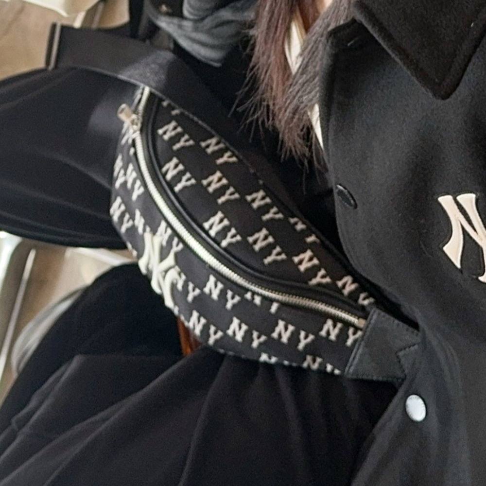 MLB 腰包 Monogram系列 紐約洋基隊 (3AHSM014N-50BKS)