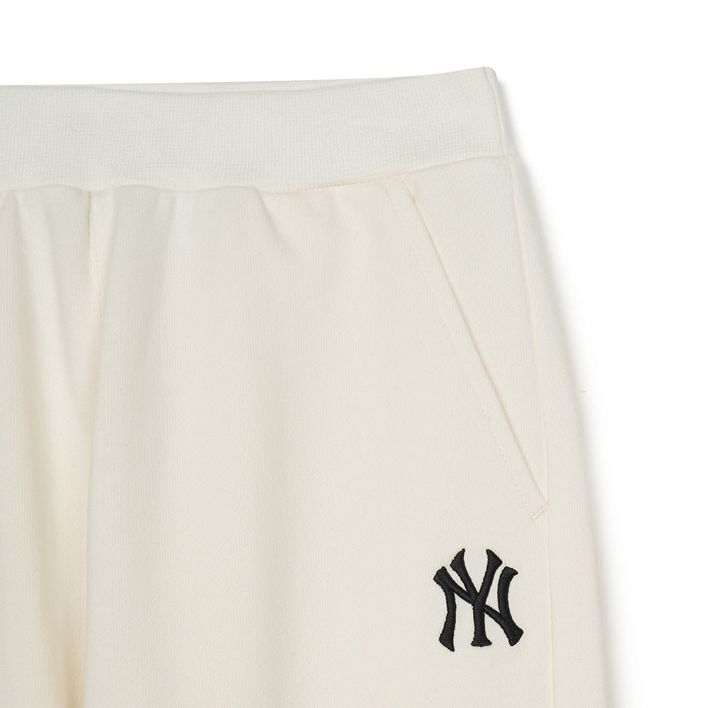 MLB KIDS 小Logo運動褲 休閒長褲 童裝 紐約洋基隊 (7APTB0344-50CRS)