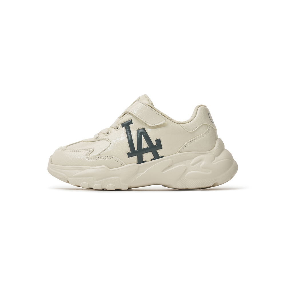 MLB KIDS 鱷魚紋老爹鞋 童鞋 Big Ball Chunky Lux系列 洛杉磯道奇隊 (7ASHCB84N-07IVS)