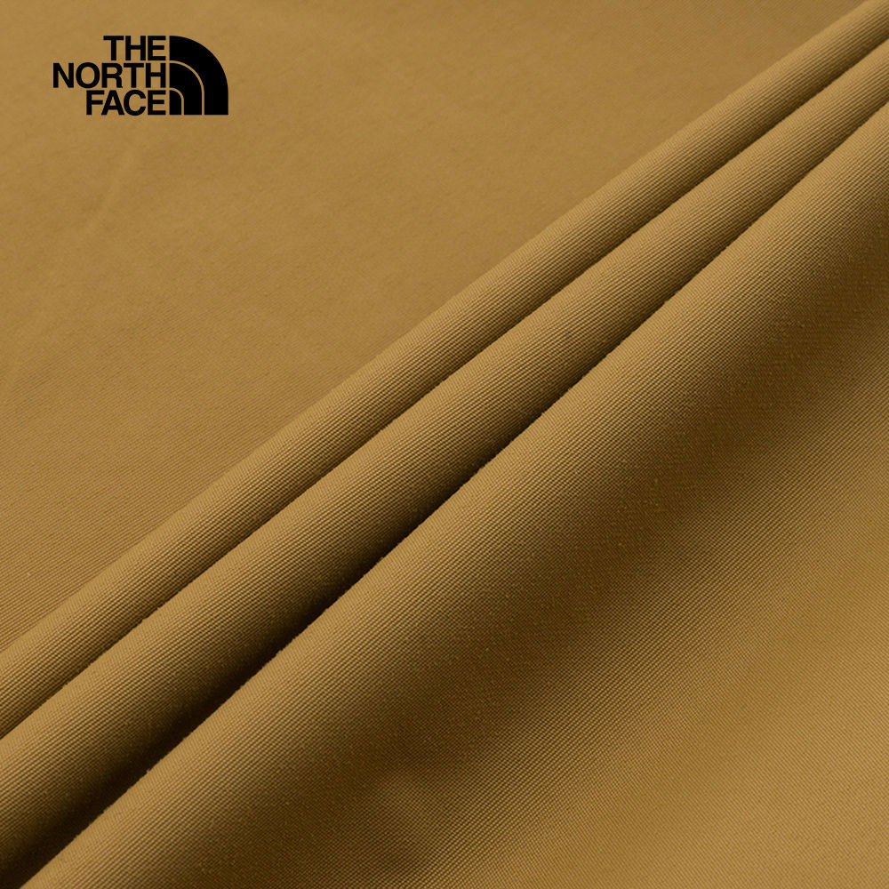 The North Face北面男款棕色防水透氣保暖連帽羽絨內裡三合一外套｜81QS173